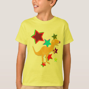 Kleursterren T-Rex Dinosaur T-Shirt