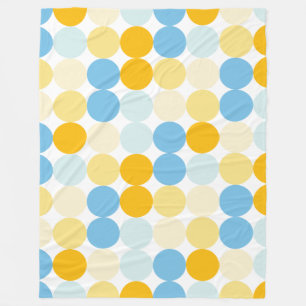 Kleurstippen 02 fleece deken