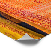 Kleurstof op de markt poster (Hoek)