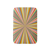 Kleurstofbarsting van de retrorestrepen badmat (Voorkant Verticaal)