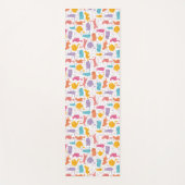 Kleurstoffen Cute Yoga Mat (Voorkant)
