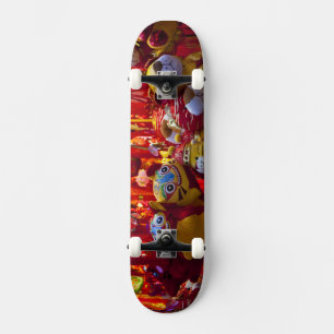 Kleurstoffen in winkels in Hongkong Skateboard