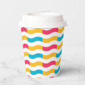 Kleurstoffen Papieren Bekers (Achterkant)