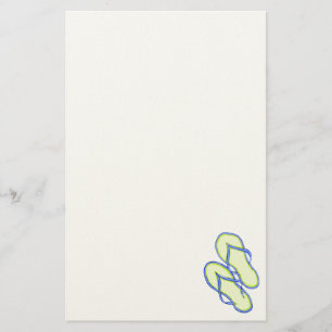 Kleurstoffen Teenslippers 2 Papier