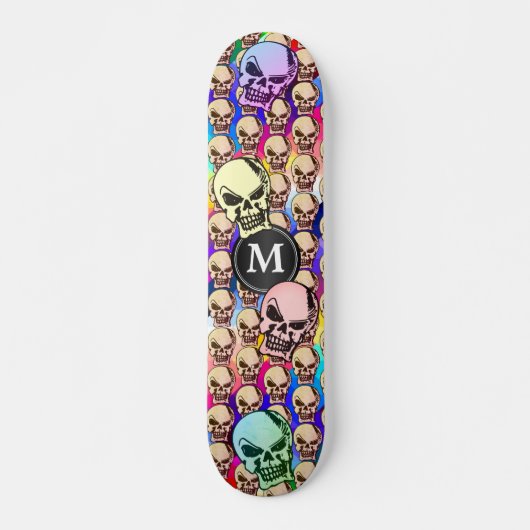 Kleurstofkoppen - Monogram skateboard (Voorkant)