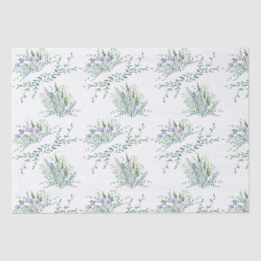 Kleurstofpapier voor wilde bloemkool tissuepapier (Voorkant)