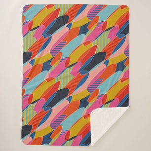 Kleurstofsurfplanken Sherpa Deken