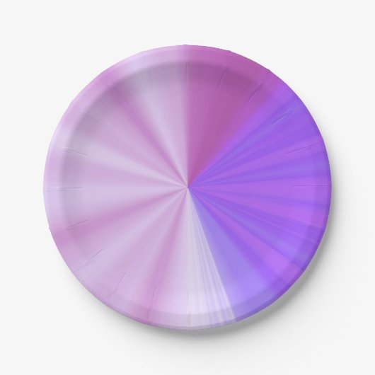 Kleurstralen Papieren Bordje (Voorkant)