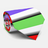 Kleurstreep3 wijzigen stropdas (Opgerold)