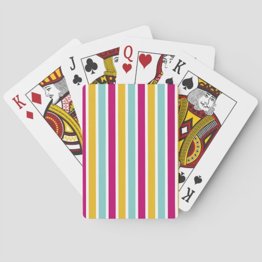 Kleurstreep Pokerkaarten (Achterkant)