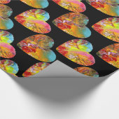 KLEURSTROMEN, STROOMSTROMEN IN HARTFantasy Cadeaupapier (Hoek)