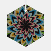 KLEURSTROMEN VAN ZWEEFSELS VAN KERAMISCH ORNAMENT (Achterkant)