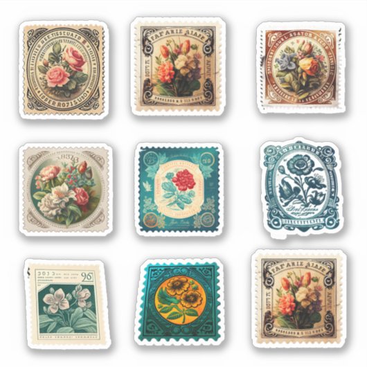  KLEURSTROMEN VOOR SCHRAPBOEK STICKER (Voorkant)