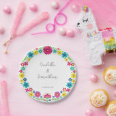 KLEURSTROOM PAPIEREN BORDJE (Feest)