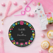 KLEURSTROOM PAPIEREN BORDJE (Feest)