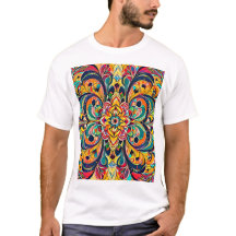 Kleursymfonie Mandala – Krachtige Psychedelische B