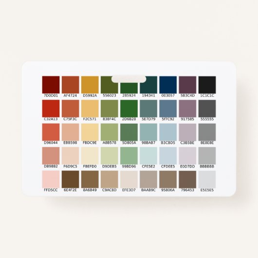 Kleurtest Badge (Voorkant)