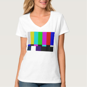 Kleurtest voor tv-bars t-shirt