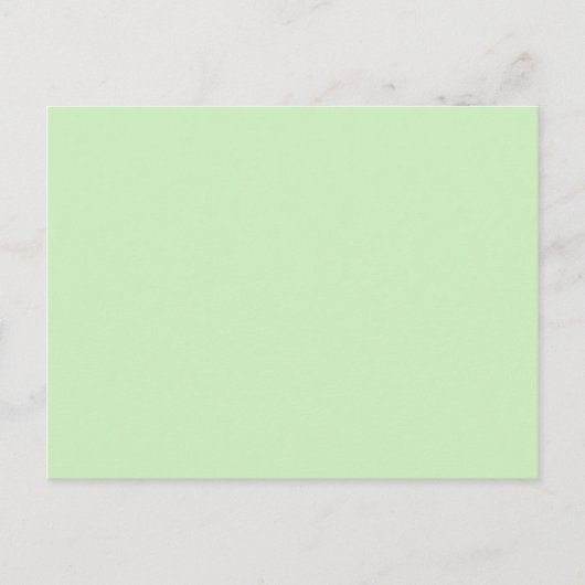 kleurthee groen briefkaart (Voorkant)