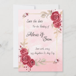 Kleurthema bordeauxrood kaart