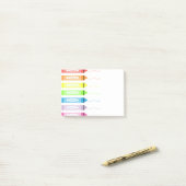 Kleurtijd! Post-it® Notes (Op bureau)
