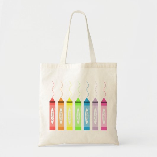 Kleurtijd! Tote Bag (Voorkant)