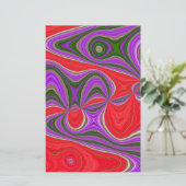 Kleurtoon Briefpapier (Staand voorkant)