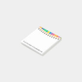 Kleurtoon Pencils Post-it® Notes (Schuin)