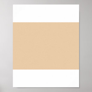Kleurtoon van de huid — gewoon kleurenmasker poster