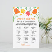 Kleurtulpen Wat zit er in je handtas? (Staand voorkant)