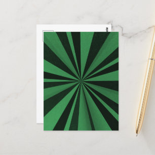 Kleuruitbarsting - Groen Briefkaart
