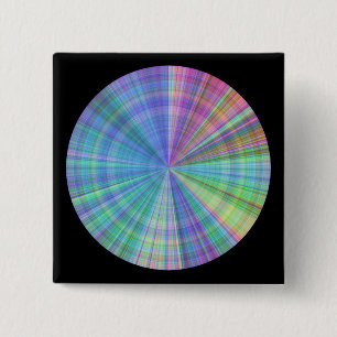 kleurvariaties die kleurloos zijn vierkante button 5,1 cm