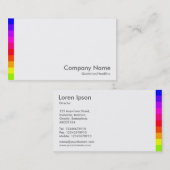 Kleurvariaties III 01 Visitekaartje (Voorkant / Achterkant)