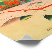 Kleurvelden, prefectuur Yamanashi Poster (Hoek)