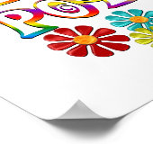 Kleurventilatorkracht Poster (Hoek)