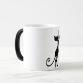 Kleurveranderende Kat-mok Magische Mok (Voorkant links)