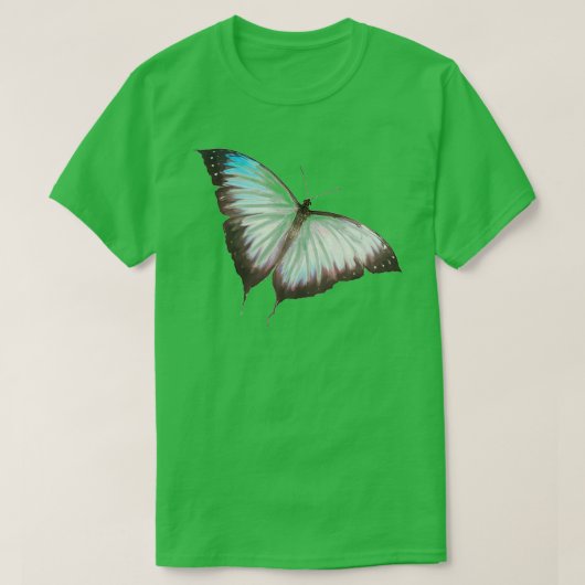 Kleurveranderende vlinder t-shirt (Design voorkant)