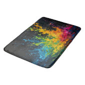 Kleurverf plastic badmat (Gekanteld)