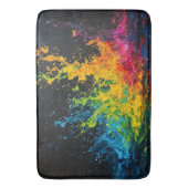 Kleurverf plastic badmat (Voorkant Verticaal)