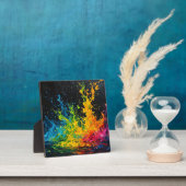 Kleurverf plastic fotoplaat (Insitu)