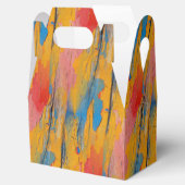 Kleurverf Splatter Bedankdoosjes (Geopend)