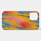 Kleurverf Splatter Case-Mate iPhone Case (Achterkant (horizontaal))