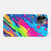 Kleurverf Splatter Case-Mate iPhone Case (Achterkant (horizontaal))