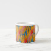 Kleurverf Splatter Espresso Kop (Voorkant rechts)