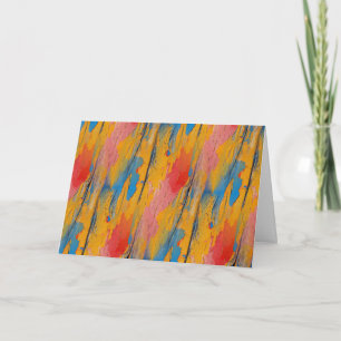 Kleurverf Splatter Kaart