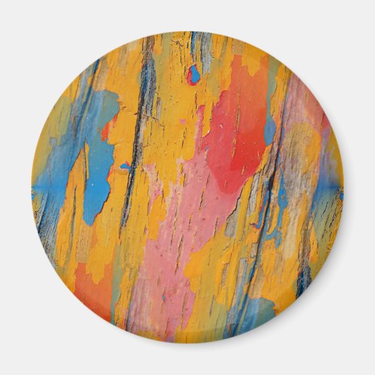 Kleurverf Splatter Magneet (Voorkant)