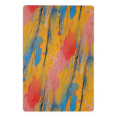 Kleurverf Splatter Mini Klembord (Achterkant)