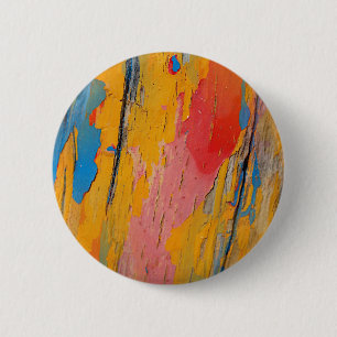 Kleurverf Splatter Ronde Button 5,7 Cm