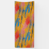 Kleurverf Splatter Spandoek (Verticaal)