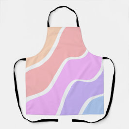 Kleurverloop gemengd licht schort